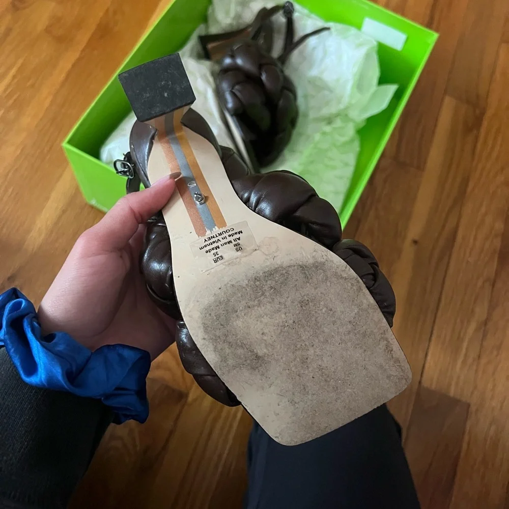 Sam Edelman Courtney Heel Sandals - Picture 5 of 7